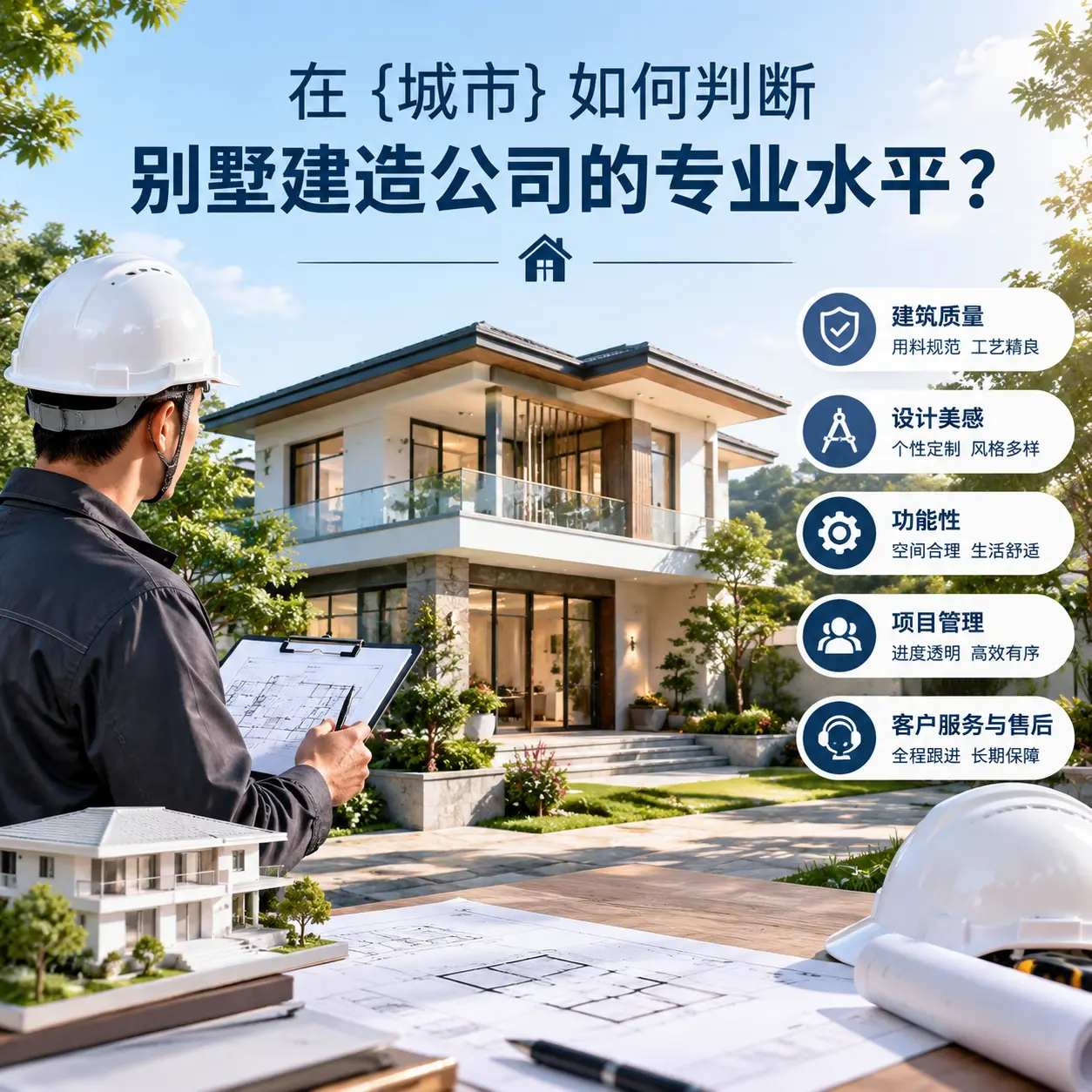 在 观山湖 如何判断别墅建造公司的专业水平？