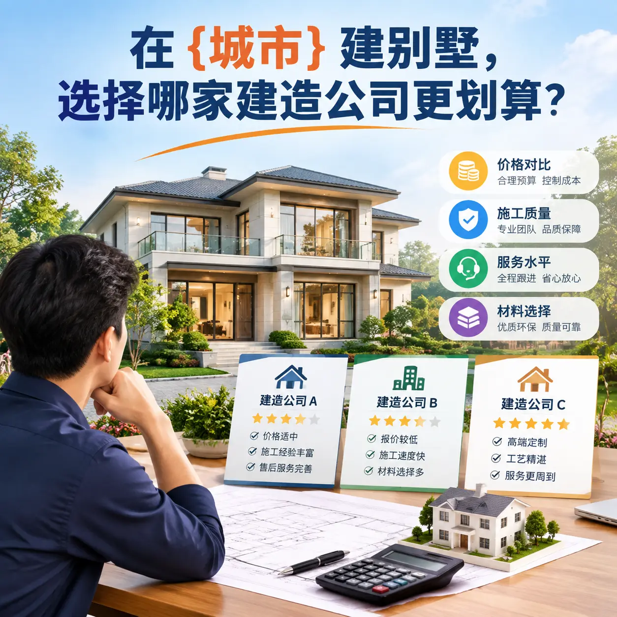 在 观山湖 建别墅，选择哪家建造公司更划算？