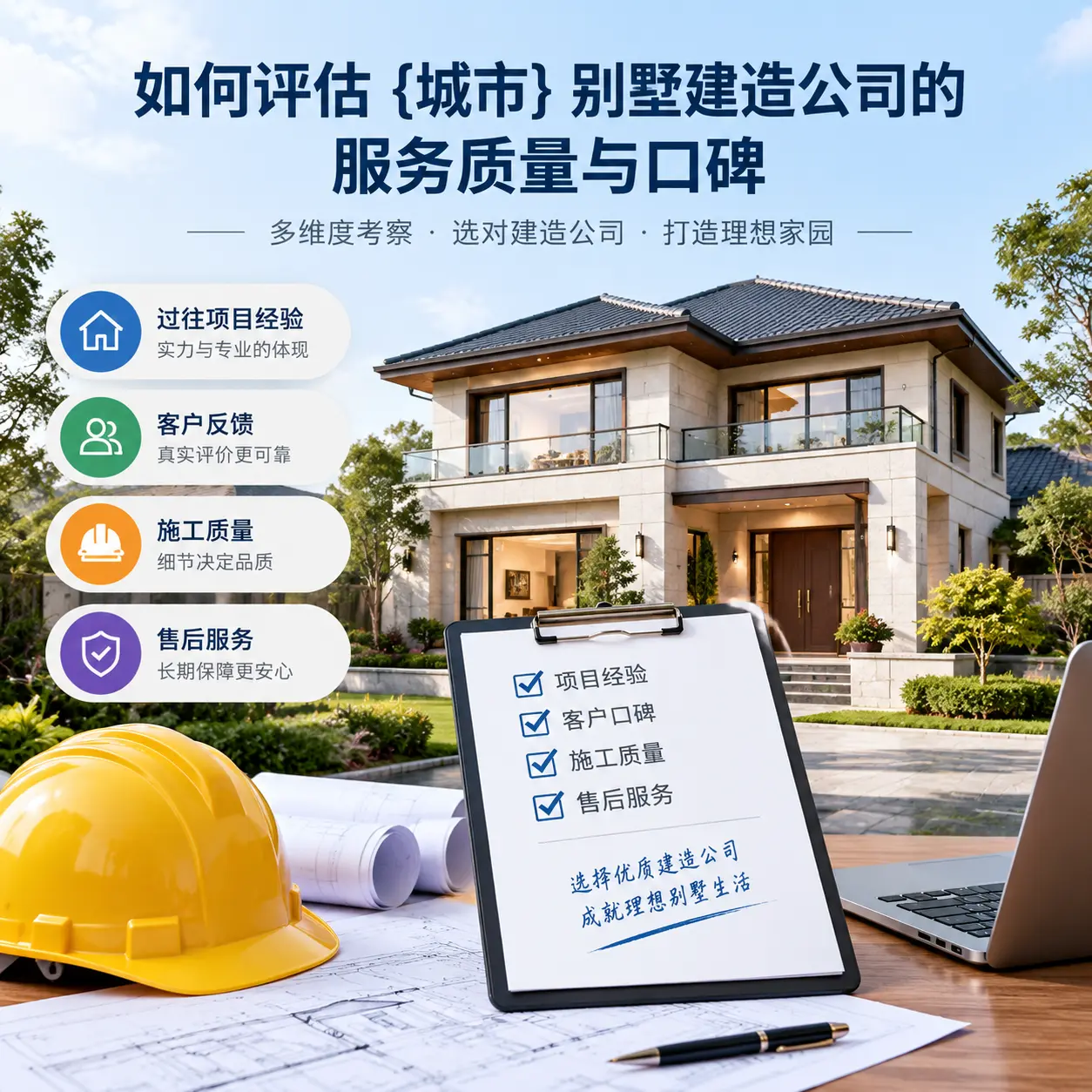 如何评估 观山湖 别墅建造公司的服务质量与口碑