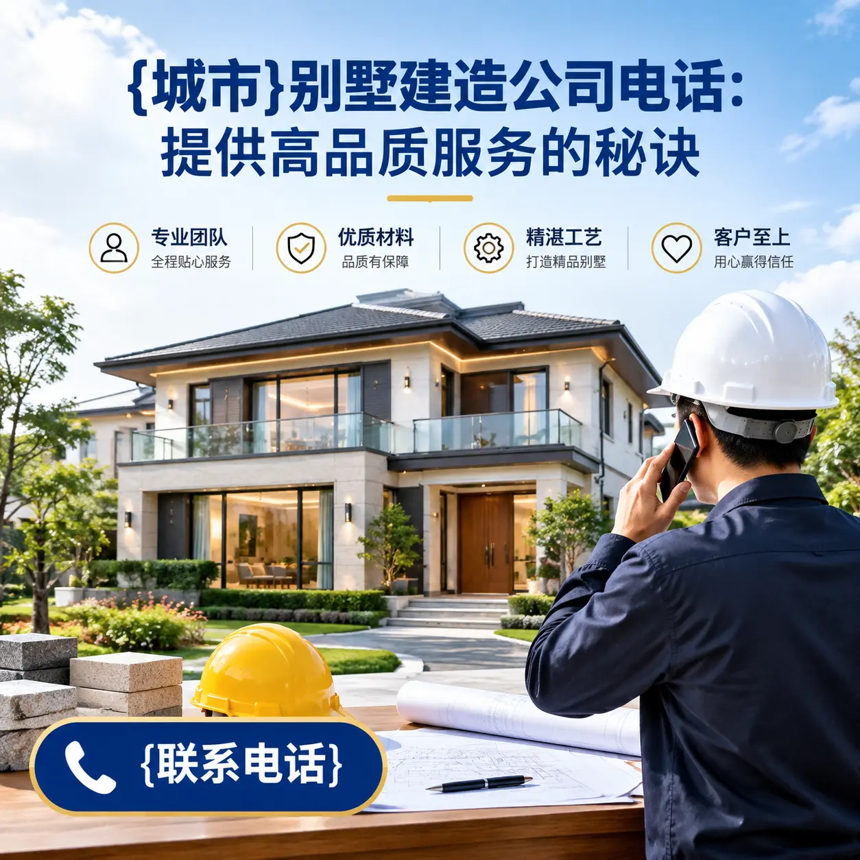 观山湖别墅建造公司电话：提供高品质服务的秘诀