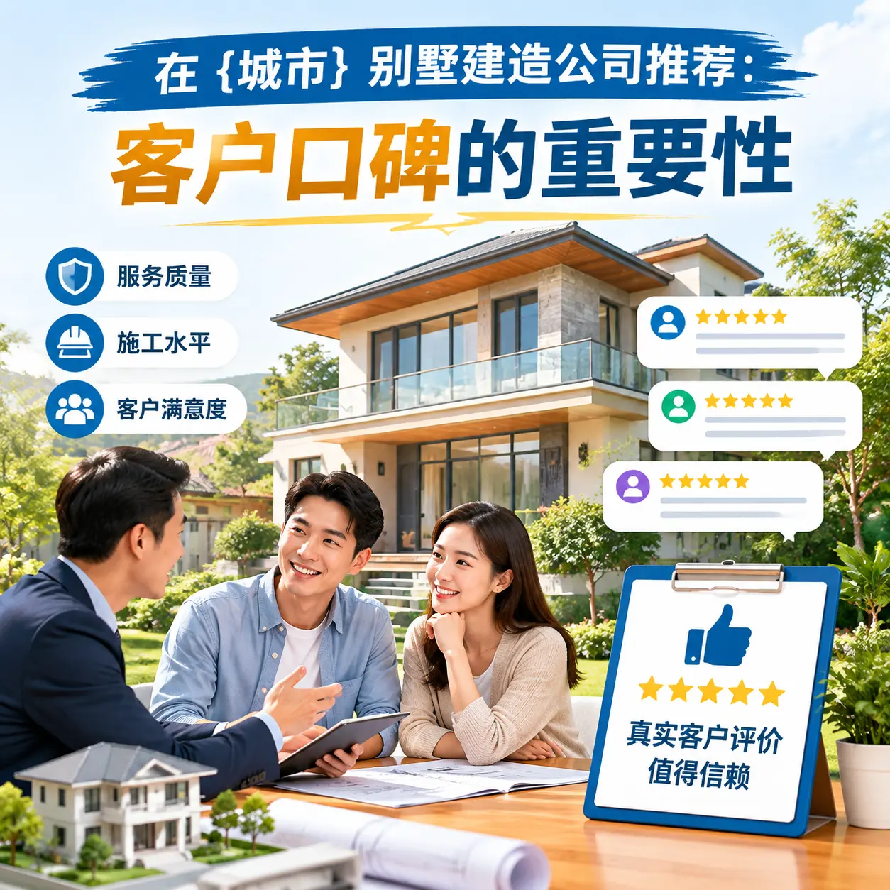 在 观山湖 别墅建造公司推荐：客户口碑的重要性