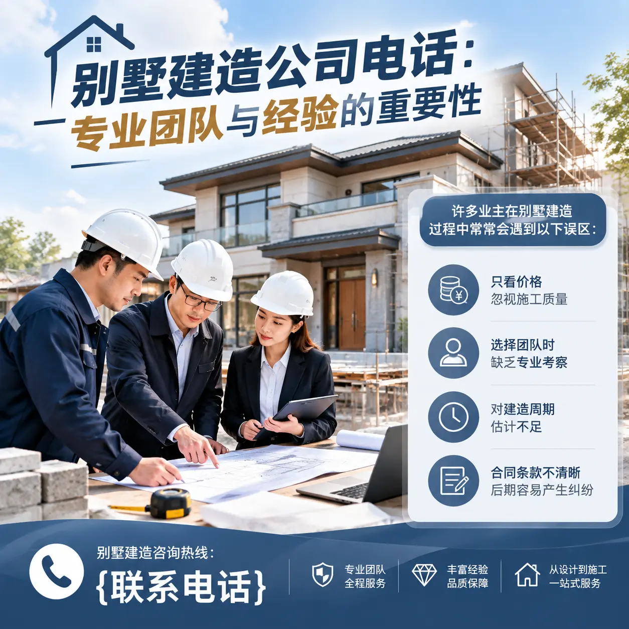 观山湖别墅建造公司电话：专业团队与经验的重要性