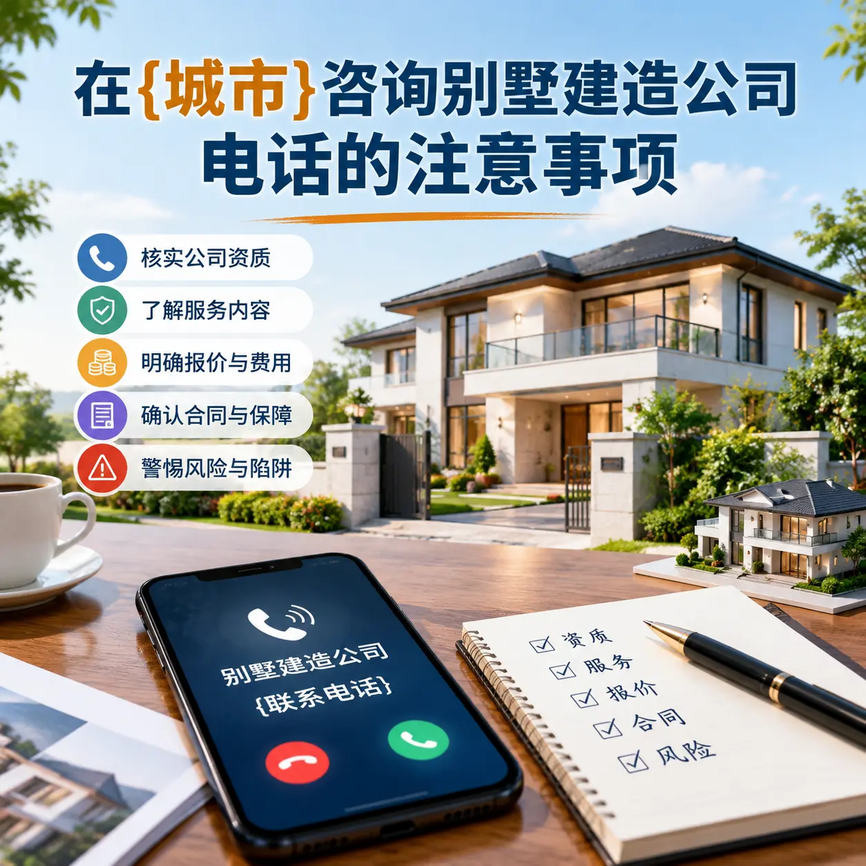 在观山湖咨询别墅建造公司电话的注意事项