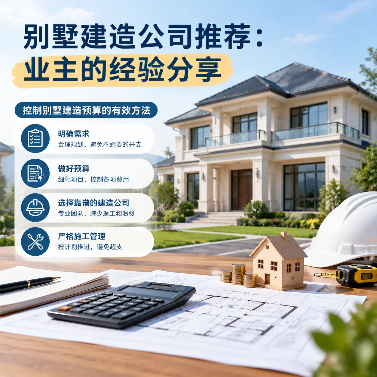 别墅建造公司推荐： 观山湖 业主的经验分享
