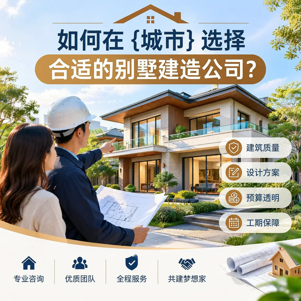 如何在 观山湖 选择合适的别墅建造公司？