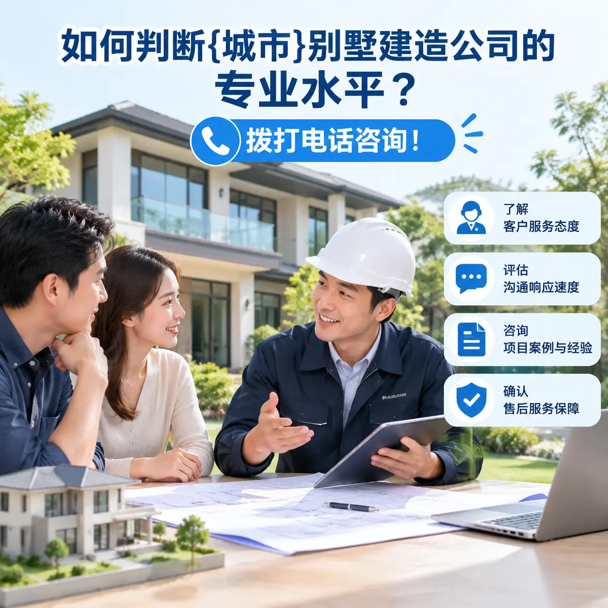 如何判断观山湖别墅建造公司的专业水平?拨打电话咨询!